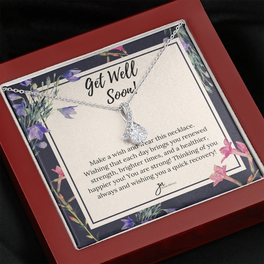 Get Well Soon Alluring Beauty Necklace