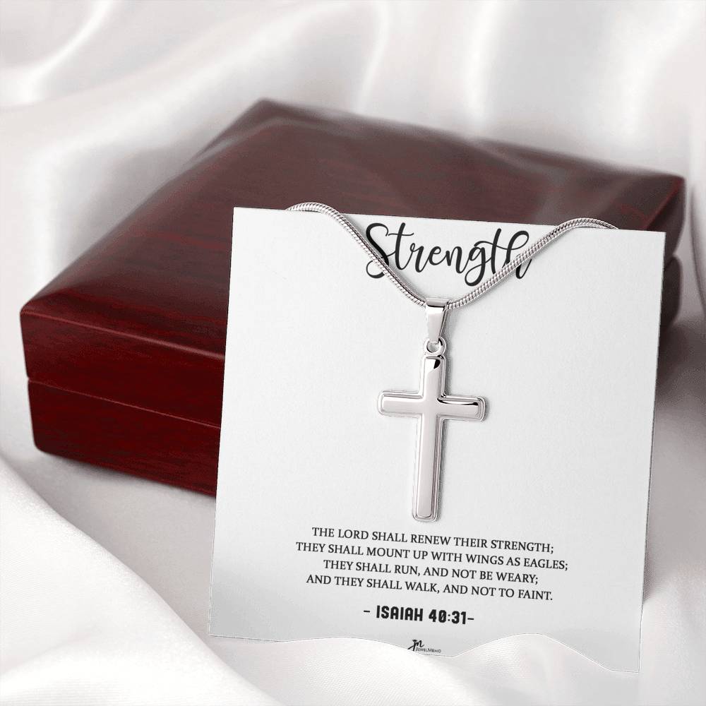 Cross Necklace - Strength