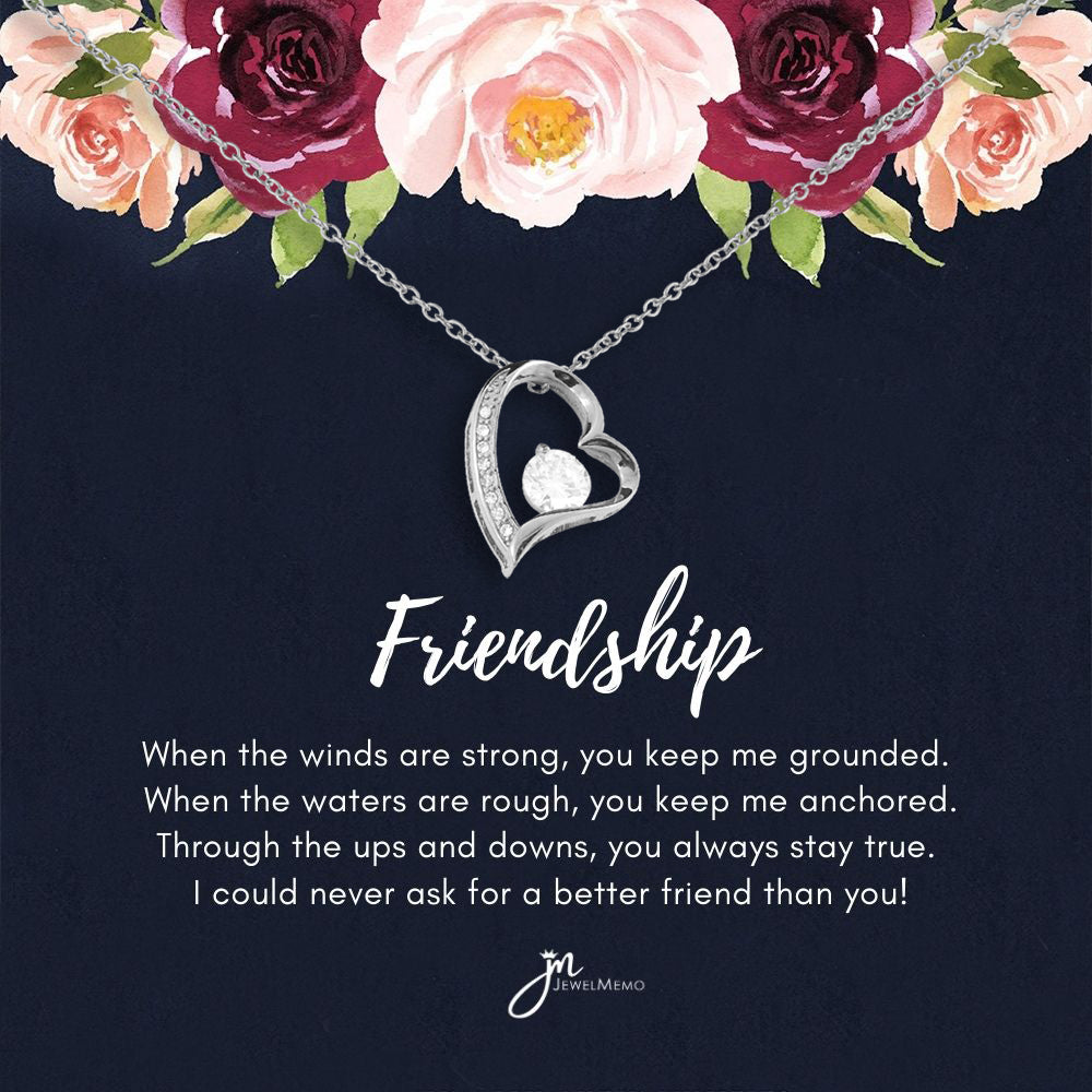 Friendship Necklace - You Always Stay True
