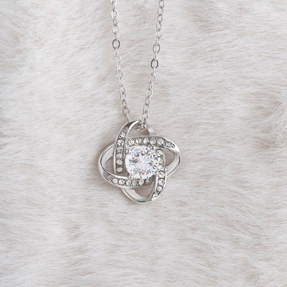 To My Wife Grinch Love Knot Necklace