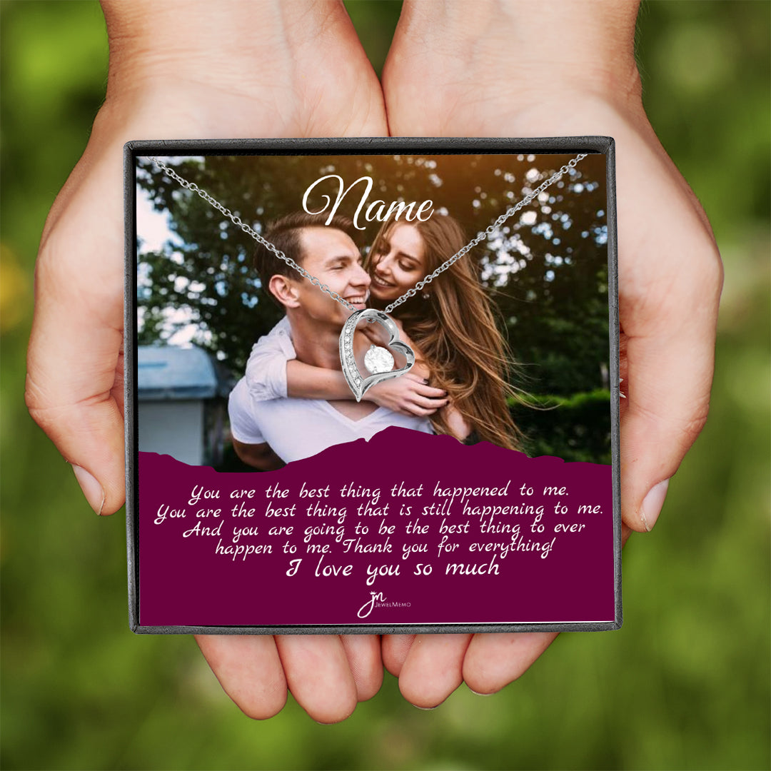 Best Thing Ever Custom Image Necklace