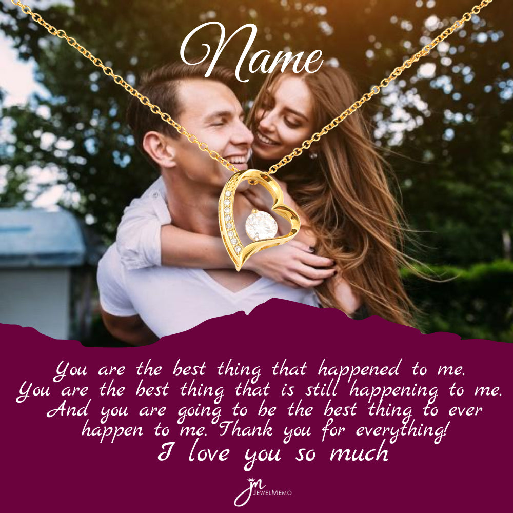 Best Thing Ever Custom Image Necklace