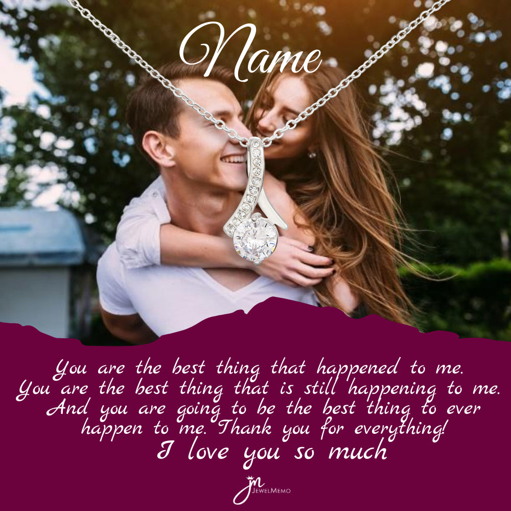 Best Thing Ever Custom Image Necklace
