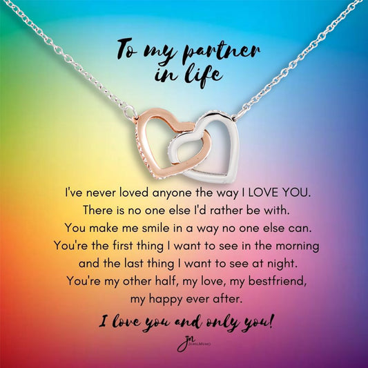 Pride Necklace - I Love You And Only You