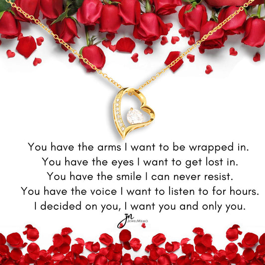 I Want You Forever Love Necklace