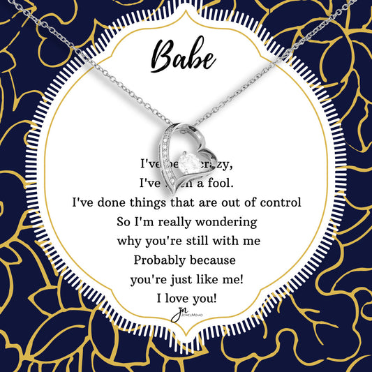 Babe Forever Love Necklace