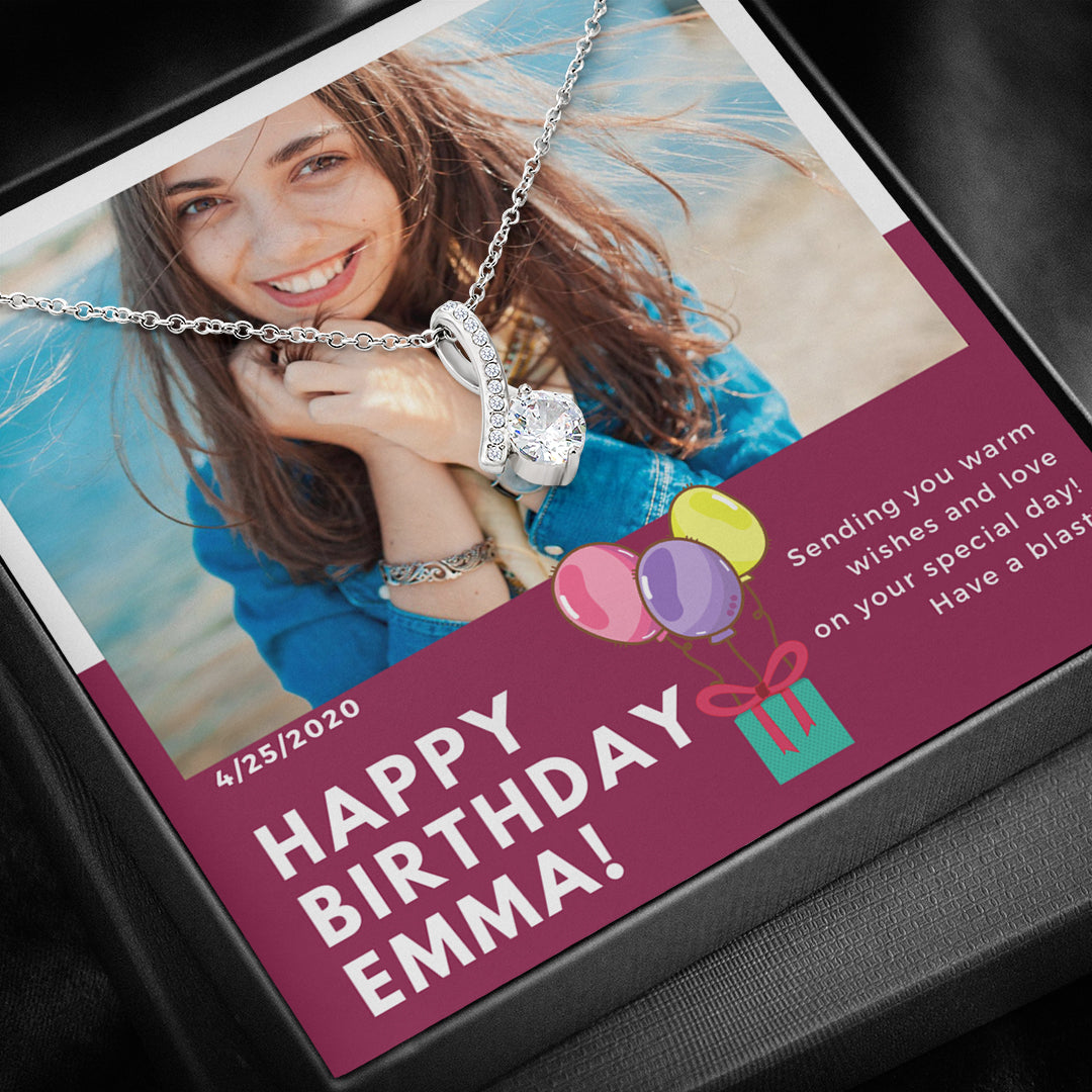 Birthday Necklace - Have A Blast