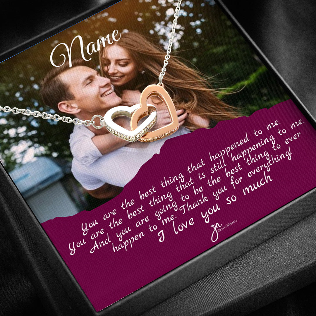 Best Thing Ever Custom Image Necklace
