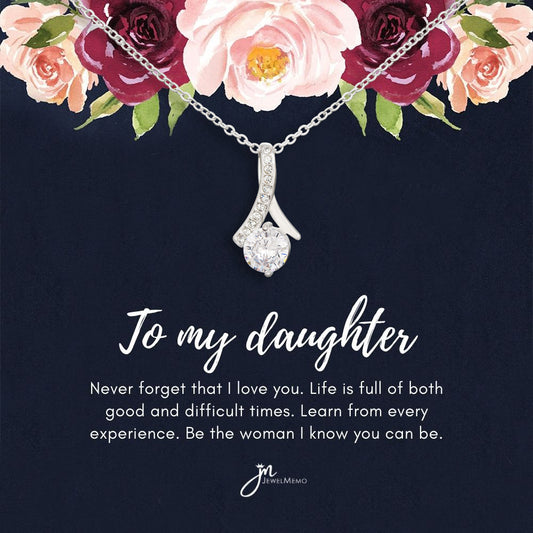 To My Daughter Alluring Beauty Necklace