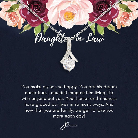 You Are Family Daughter-In-Law Necklace