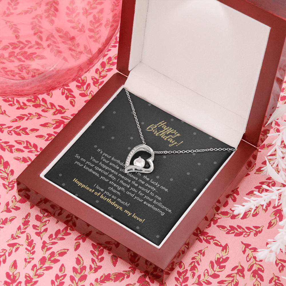 Forever Love Birthday Necklace - Your Everlasting Charm