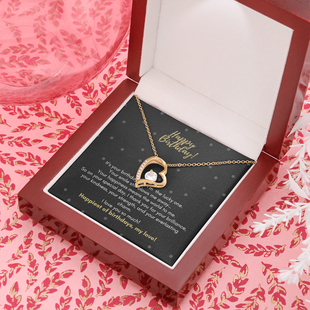 Forever Love Birthday Necklace - Your Everlasting Charm