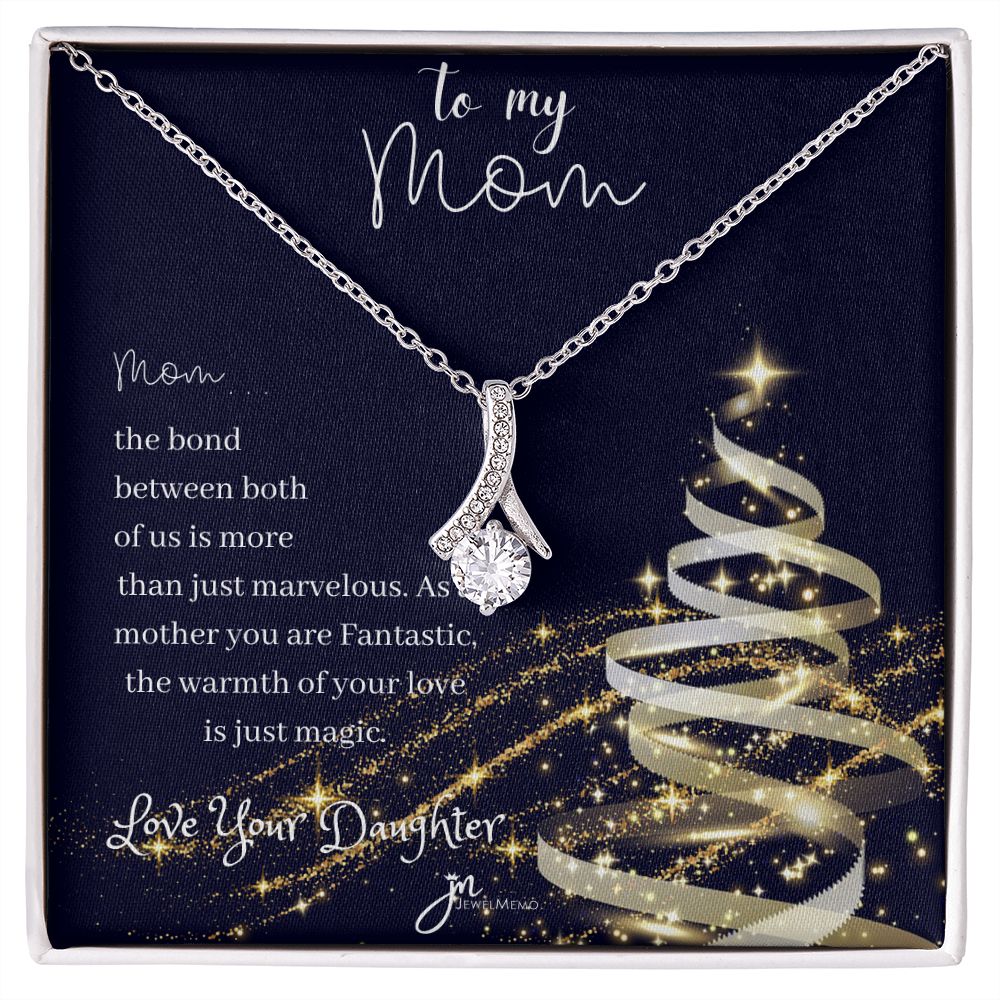 To My Mom Alluring Beauty Christmas Necklace