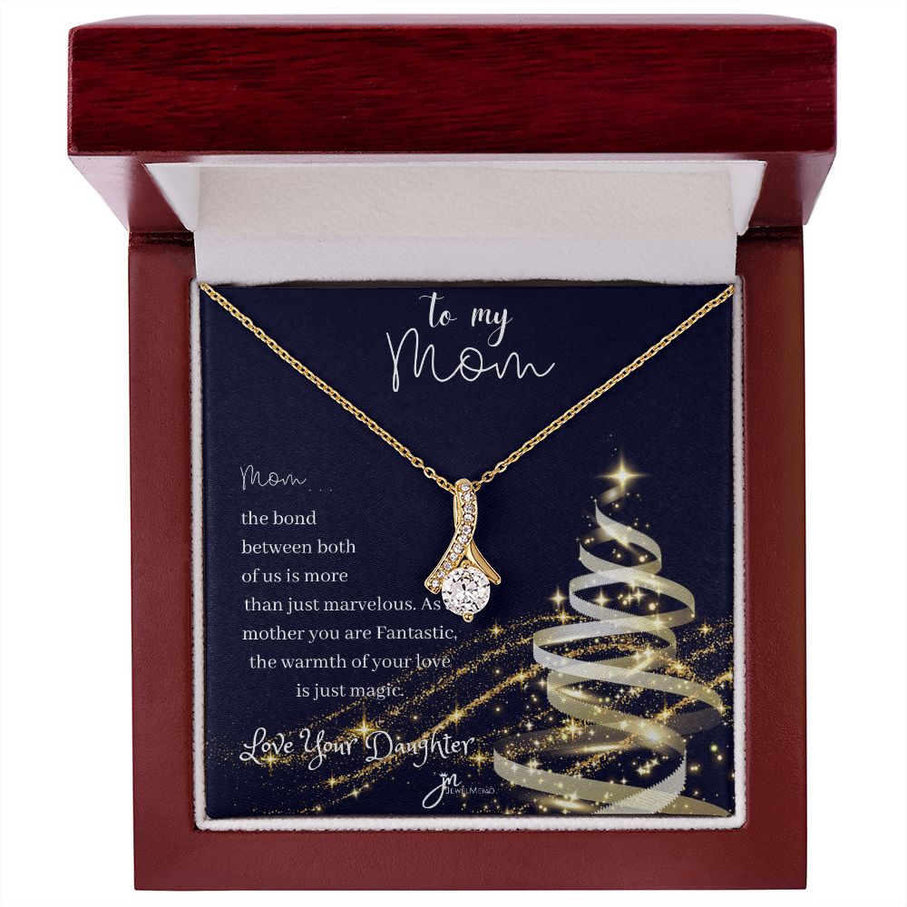 To My Mom Alluring Beauty Christmas Necklace