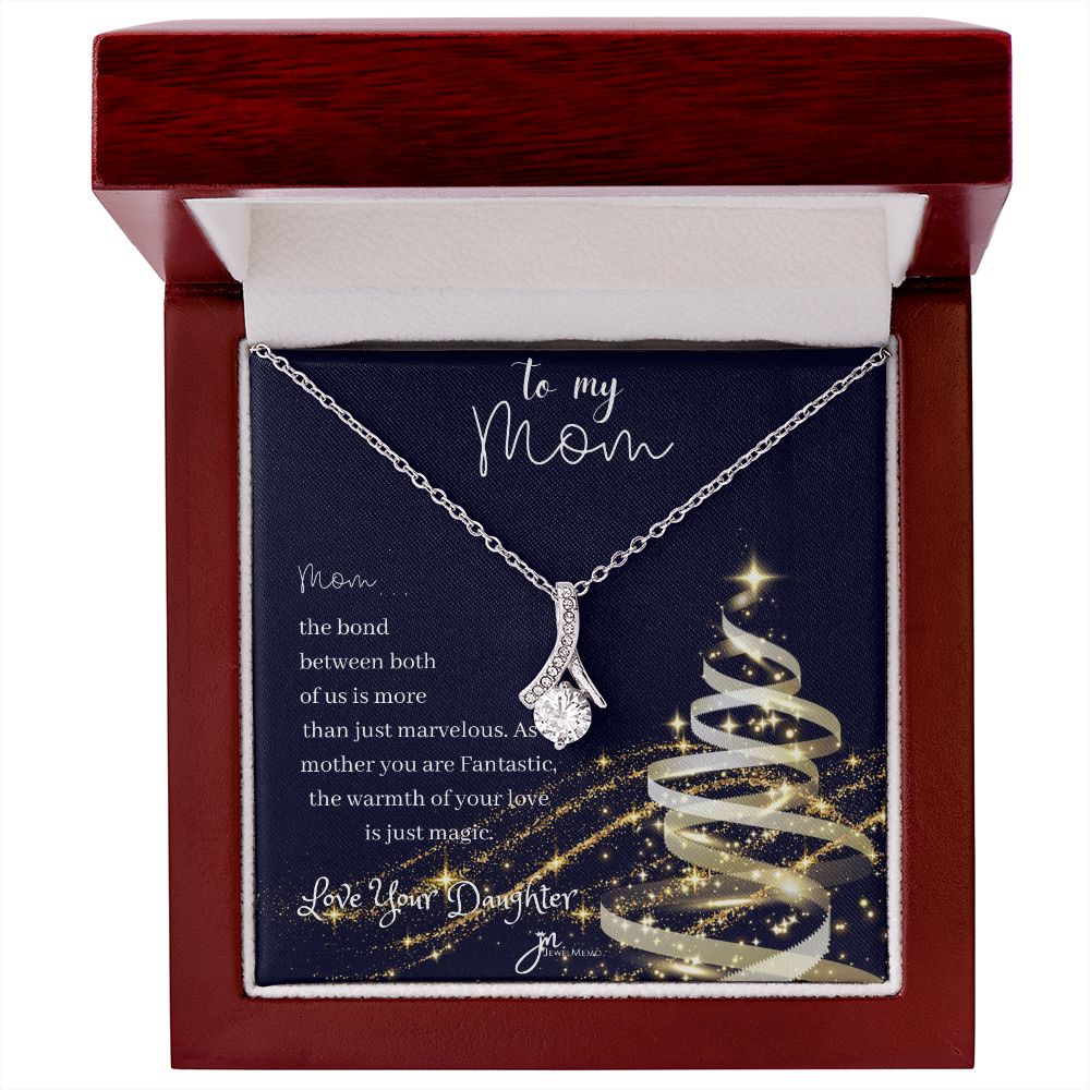 To My Mom Alluring Beauty Christmas Necklace