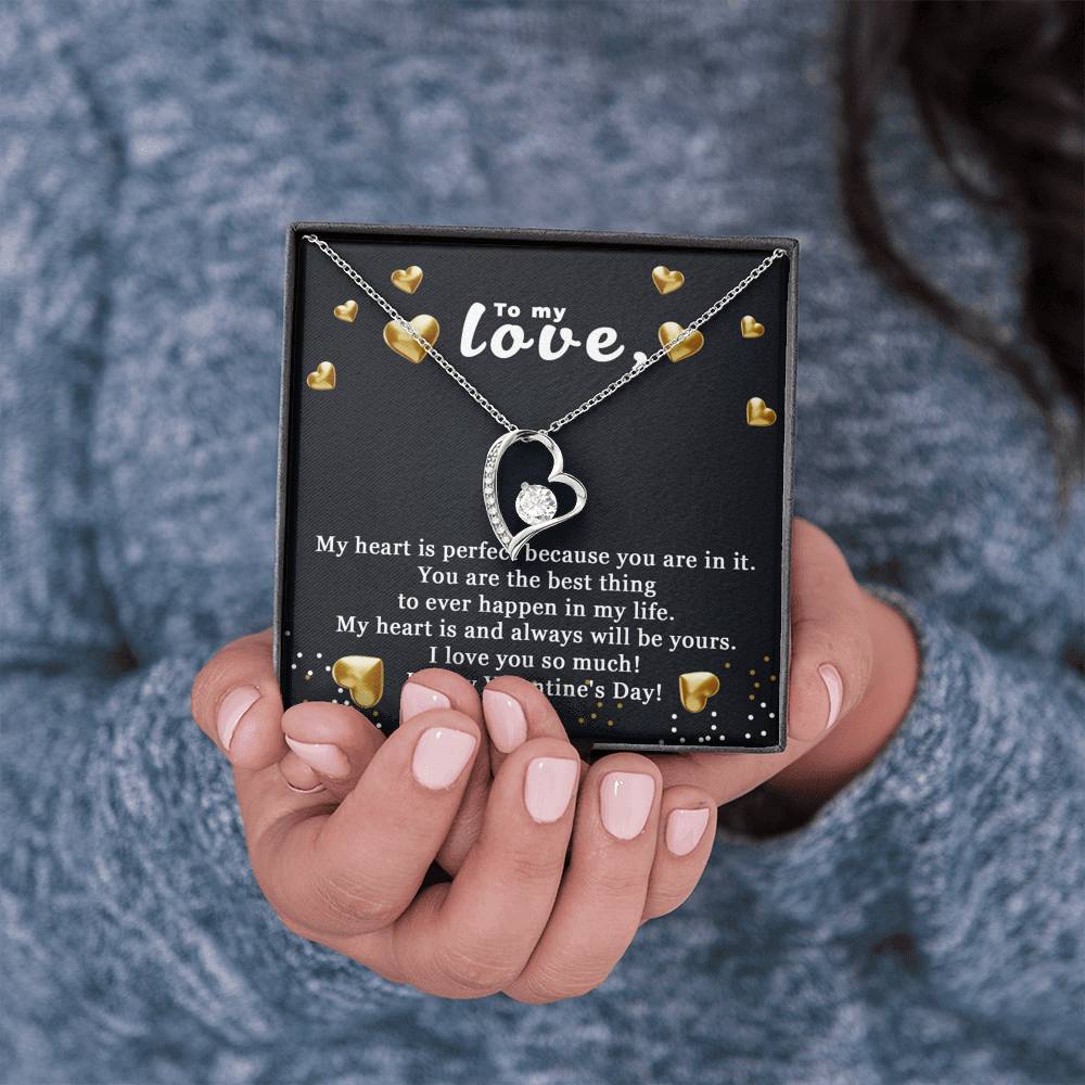 To My Love Necklace - My Heart Is Perfect