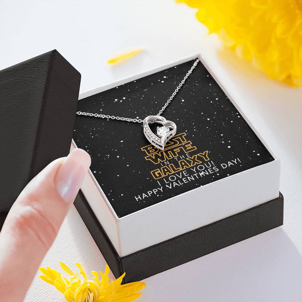 Best Wife In The Galaxy Forever Love Necklace