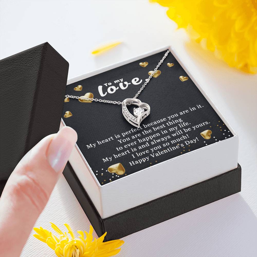 To My Love Necklace - My Heart Is Perfect