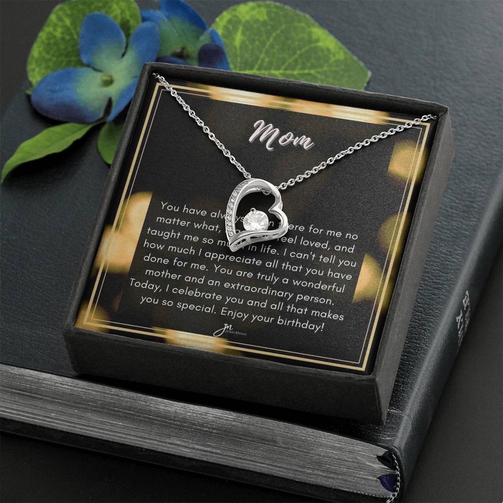 A Wonderful Mother Forever Love Necklace - For Birthday