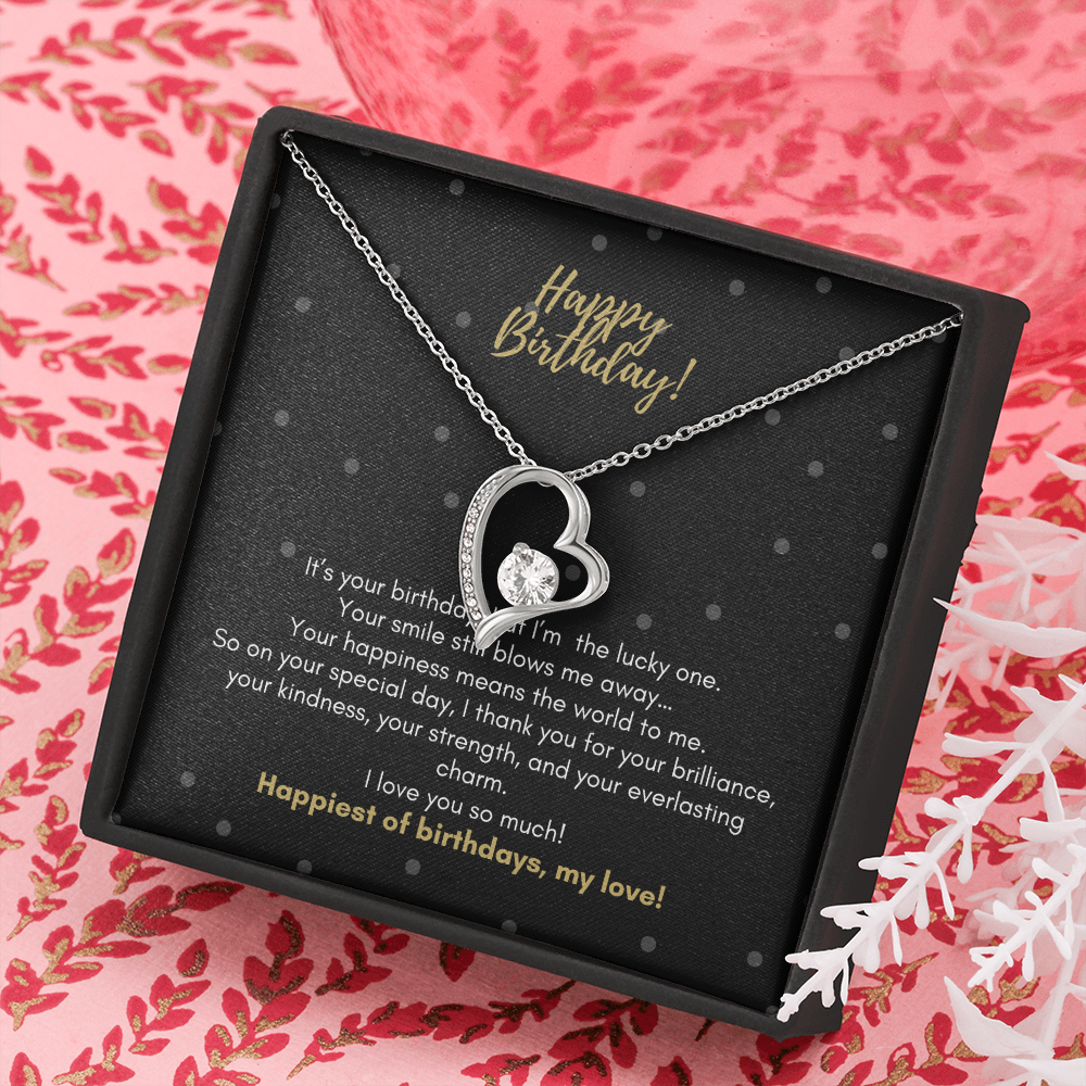 Forever Love Birthday Necklace - Your Everlasting Charm