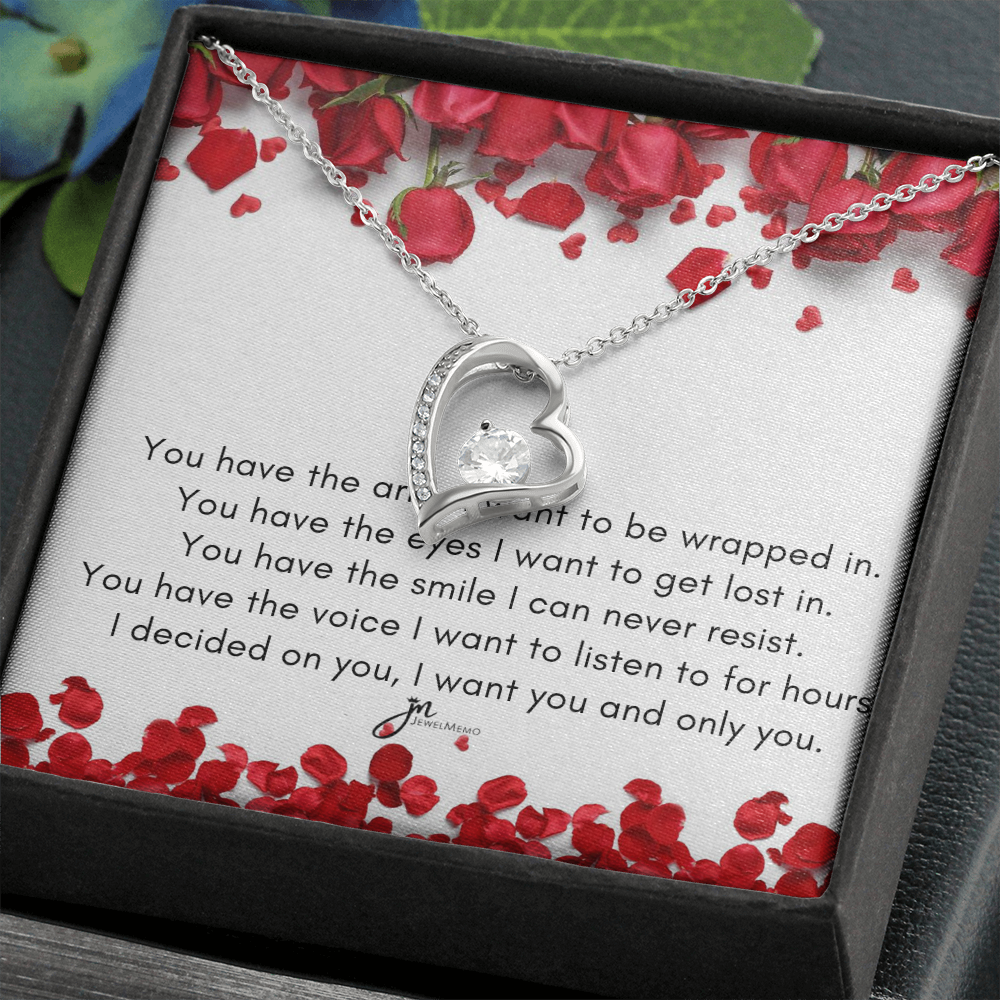 I Want You Forever Love Necklace
