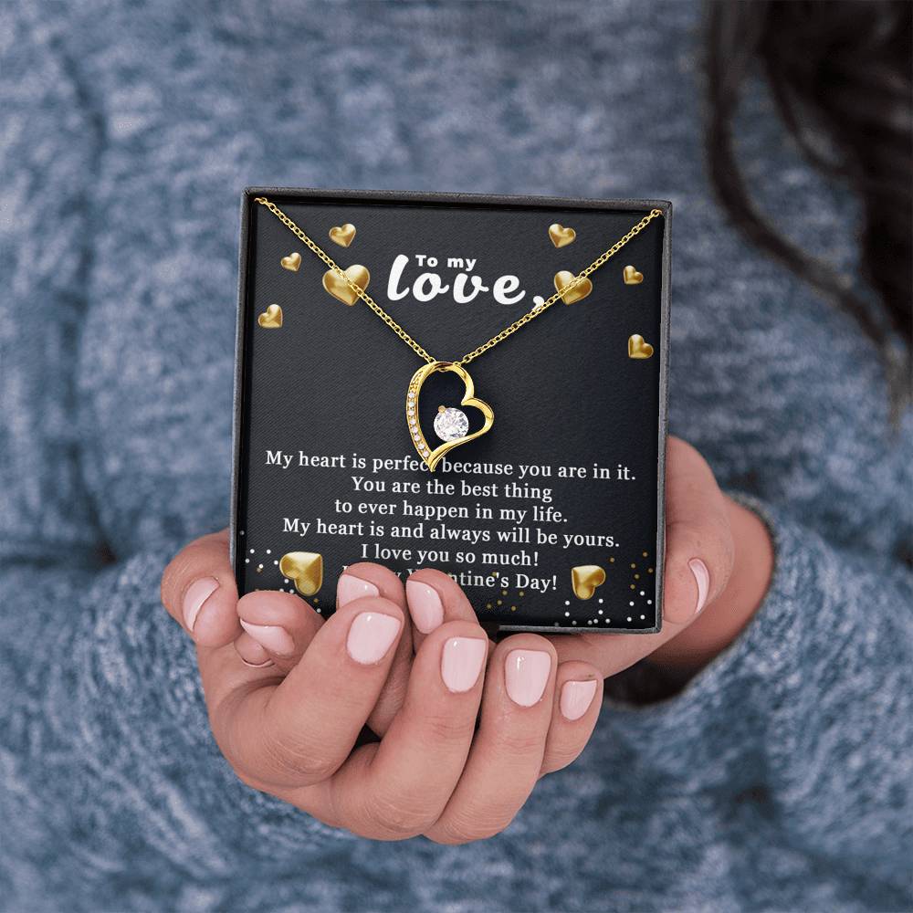 To My Love Necklace - My Heart Is Perfect