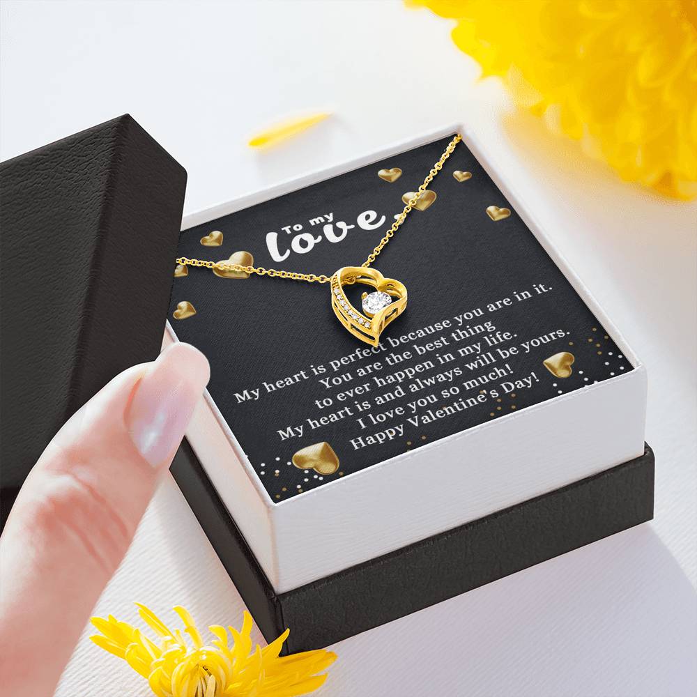 To My Love Necklace - My Heart Is Perfect