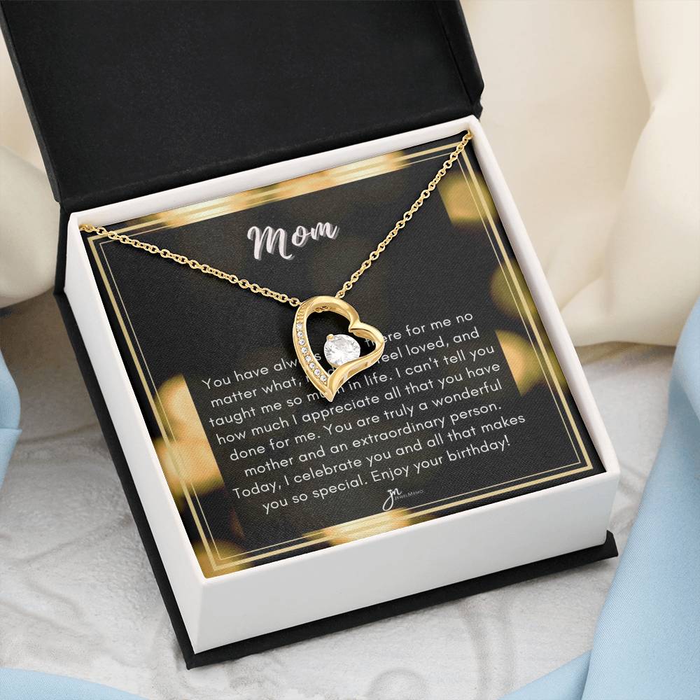 A Wonderful Mother Forever Love Necklace - For Birthday