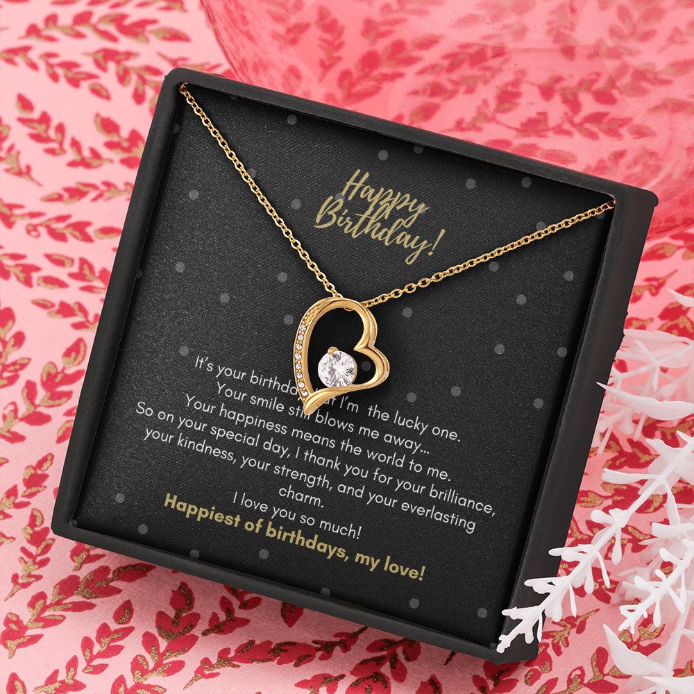 Forever Love Birthday Necklace - Your Everlasting Charm