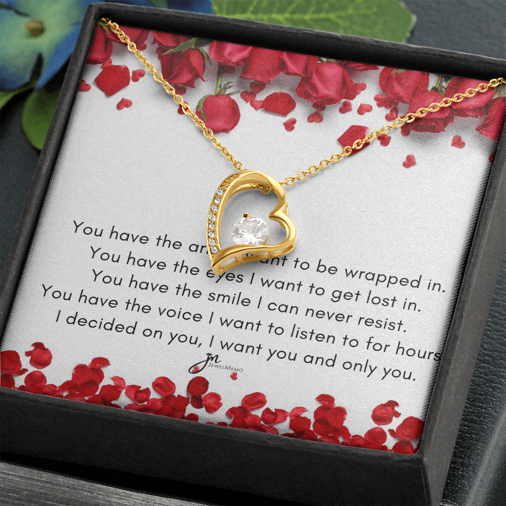 I Want You Forever Love Necklace