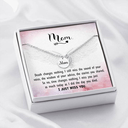 I Just Miss You Mom Necklace