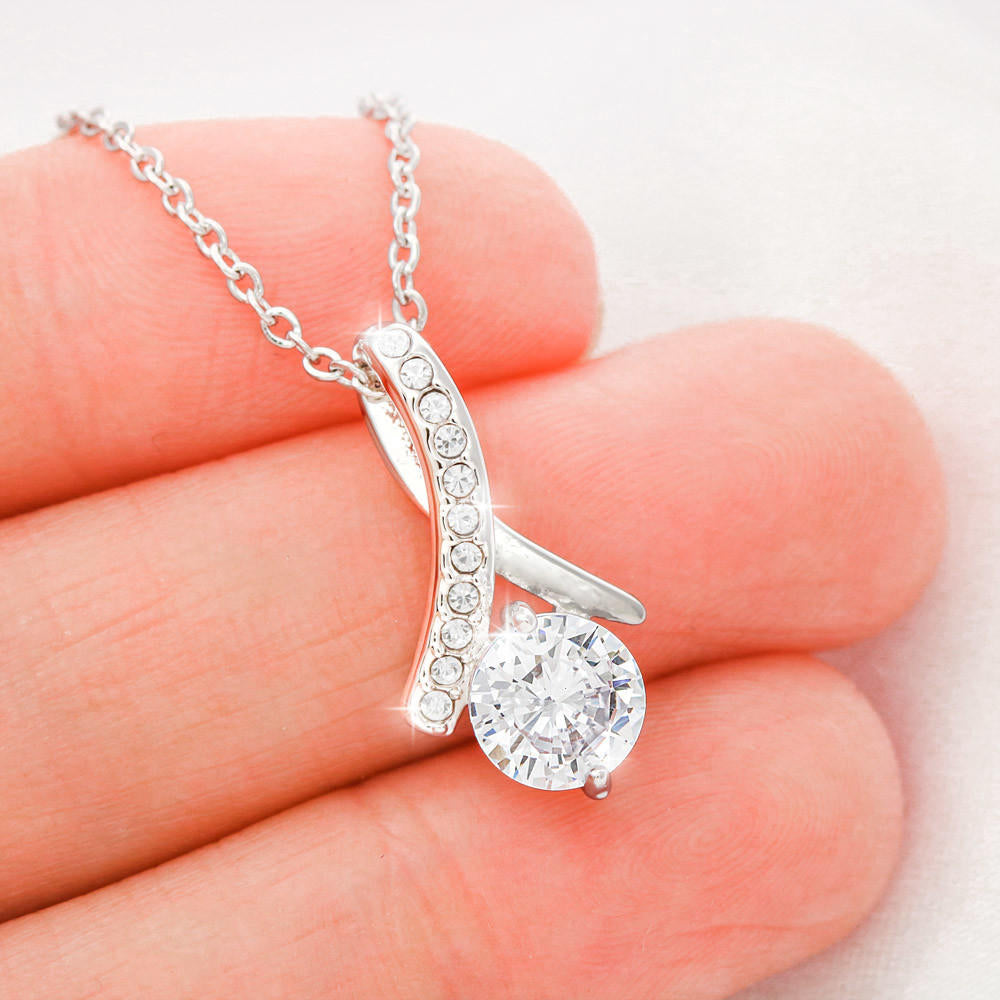 To My Soulmate - Alluring Beauty Grinch Christmas Necklace