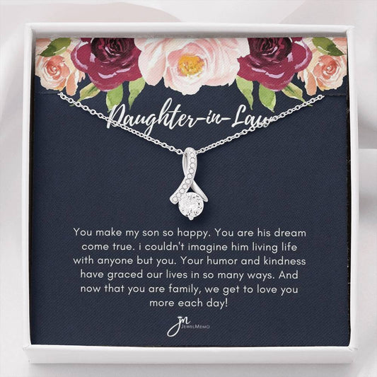 For Daughter-In-Law Alluring Beauty Necklace
