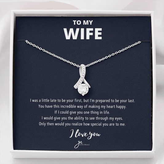 To My Wife Alluring Beauty Necklace