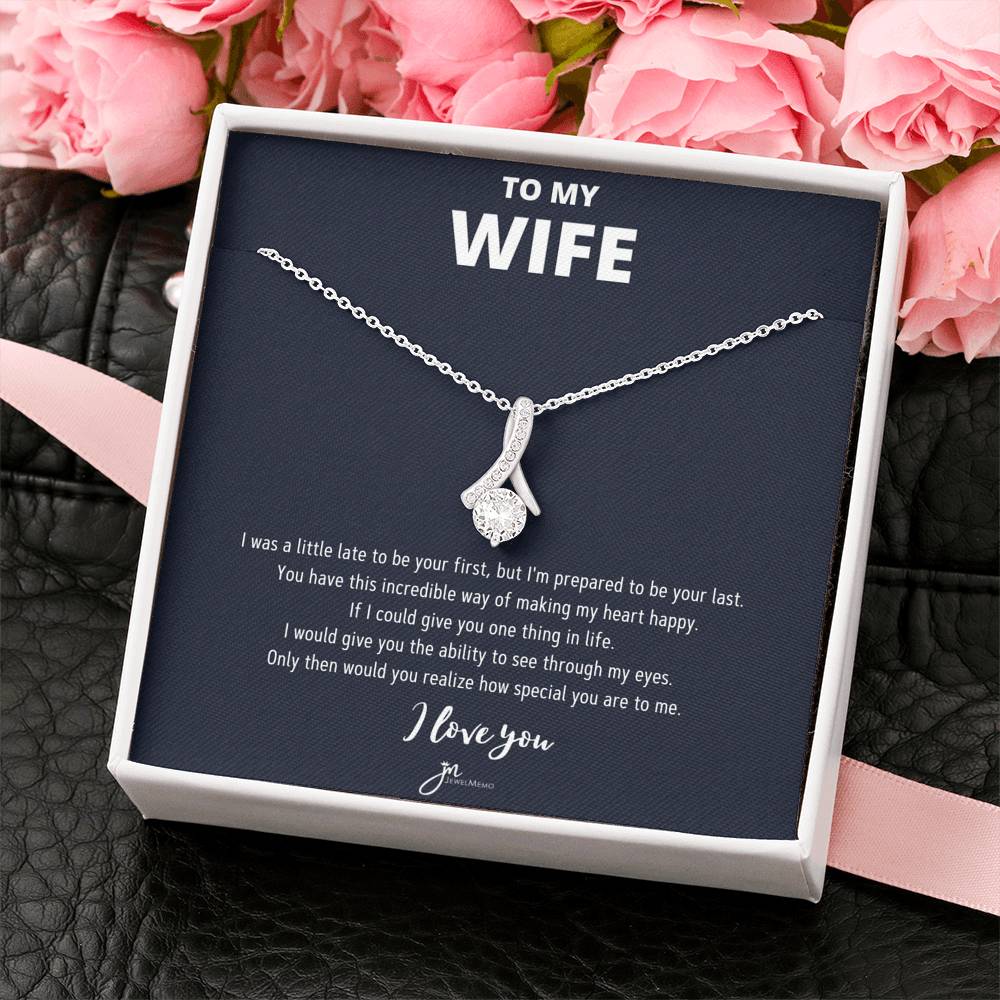 To My Wife Alluring Beauty Necklace