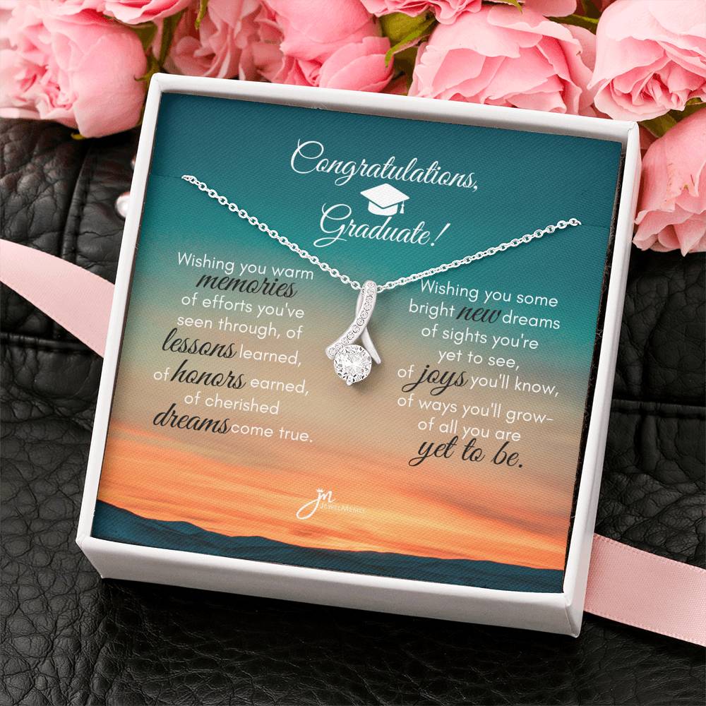 Alluring Beauty Graduation Necklace - Bright New Dreams