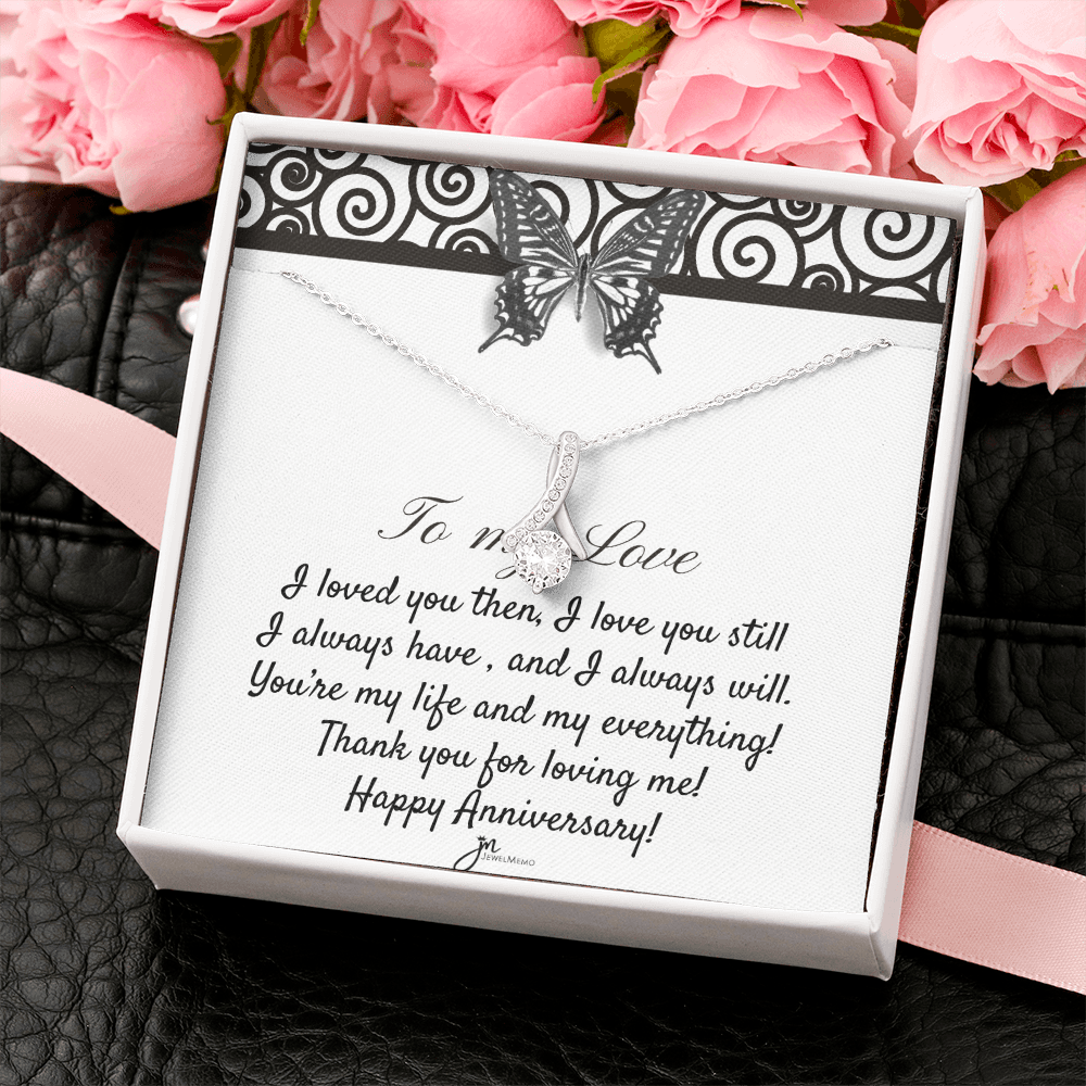 Alluring Beauty Anniversary Necklace - To My Love