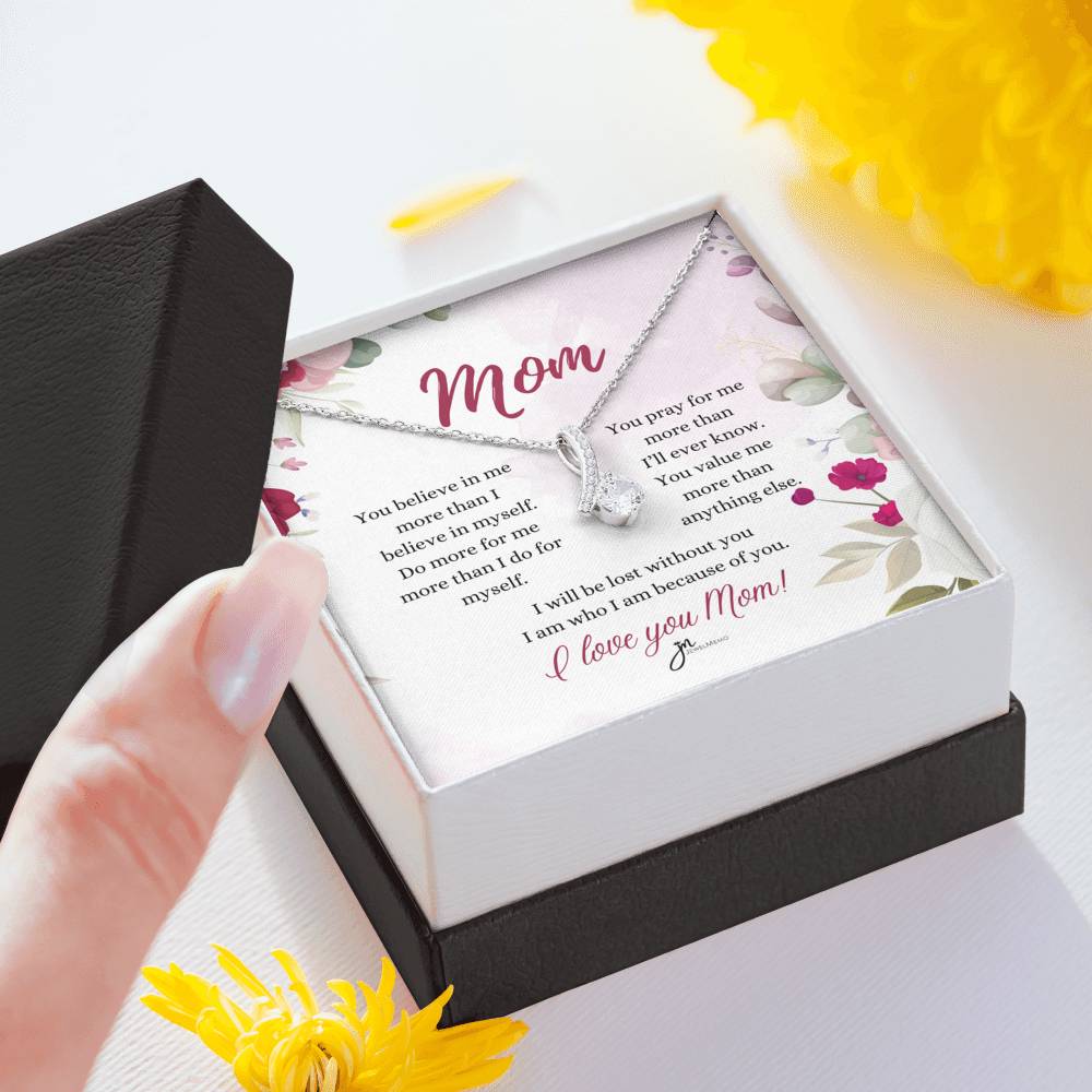 Mom Alluring Beauty Necklace - Lost Without You