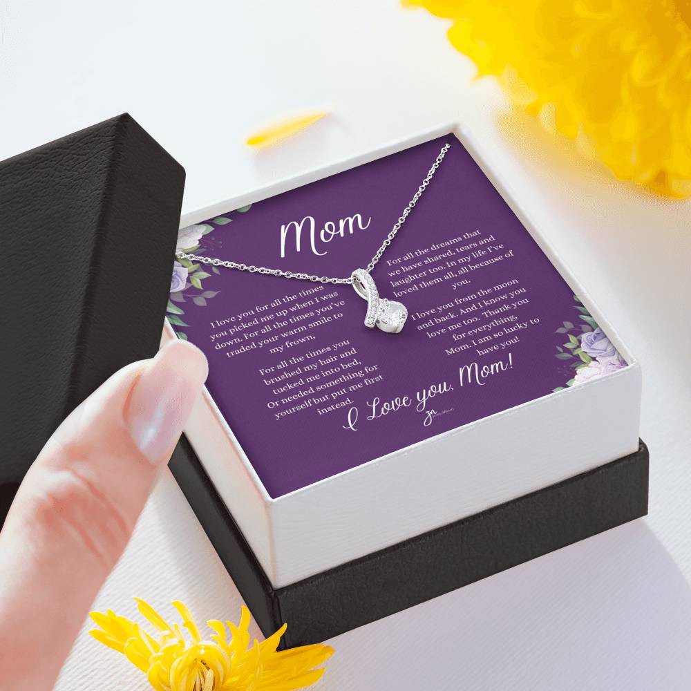 Mom Alluring Beauty Necklace - Luck To Have You