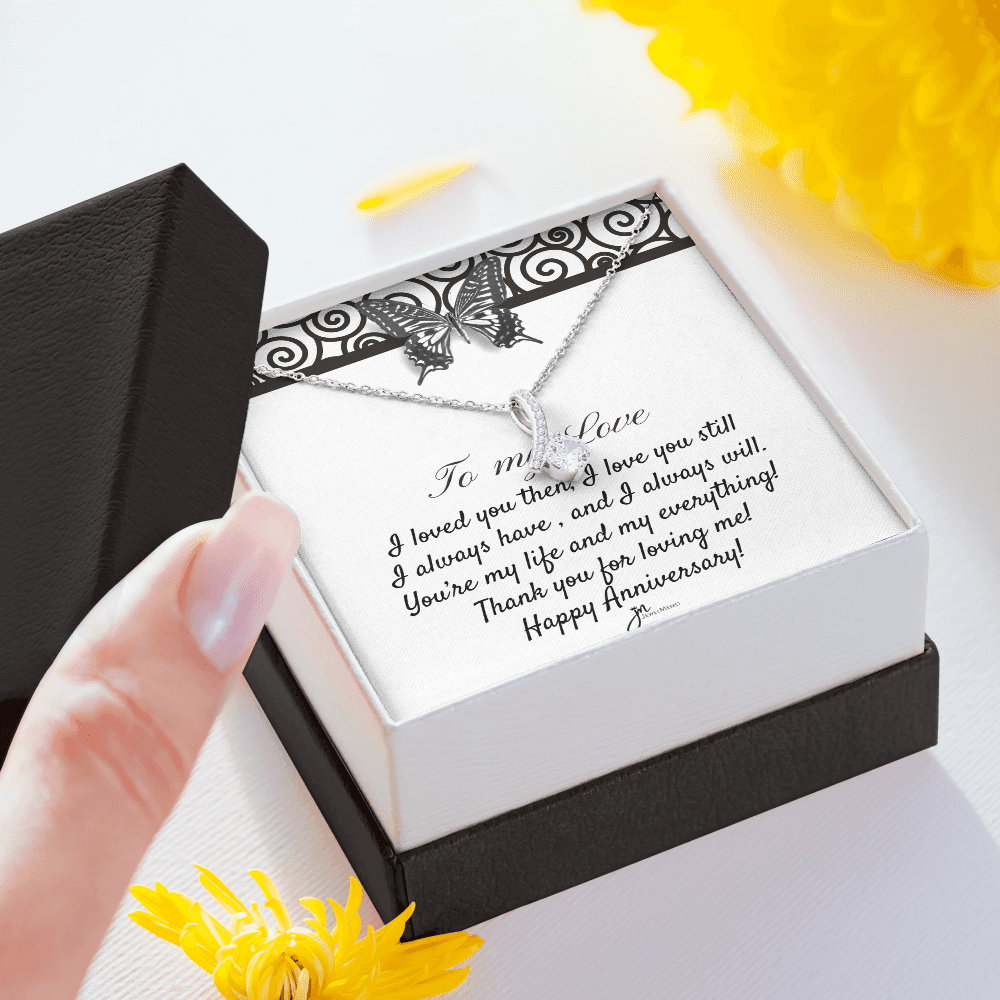 Alluring Beauty Anniversary Necklace - To My Love