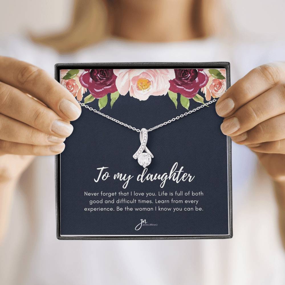 To My Daughter Alluring Beauty Necklace