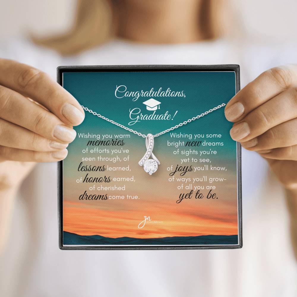 Alluring Beauty Graduation Necklace - Bright New Dreams