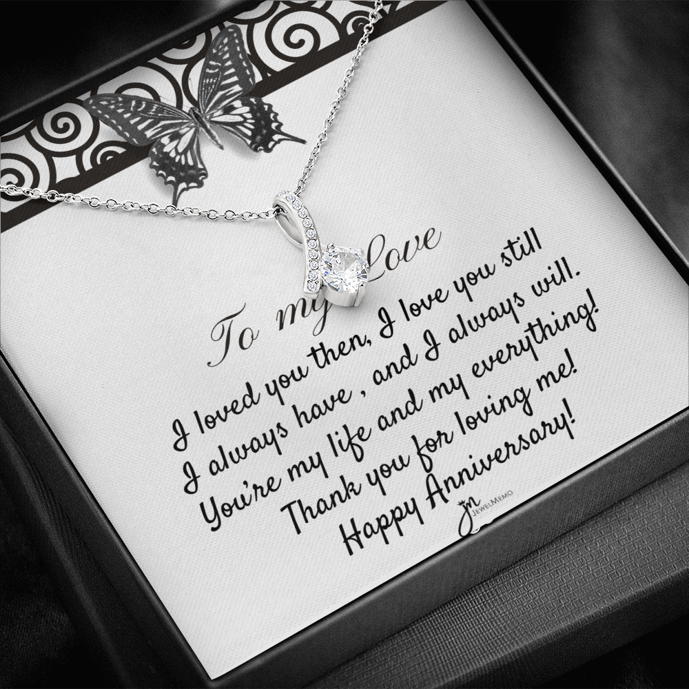 Alluring Beauty Anniversary Necklace - To My Love