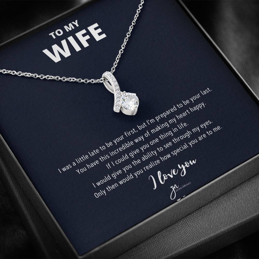 To My Wife Alluring Beauty Necklace