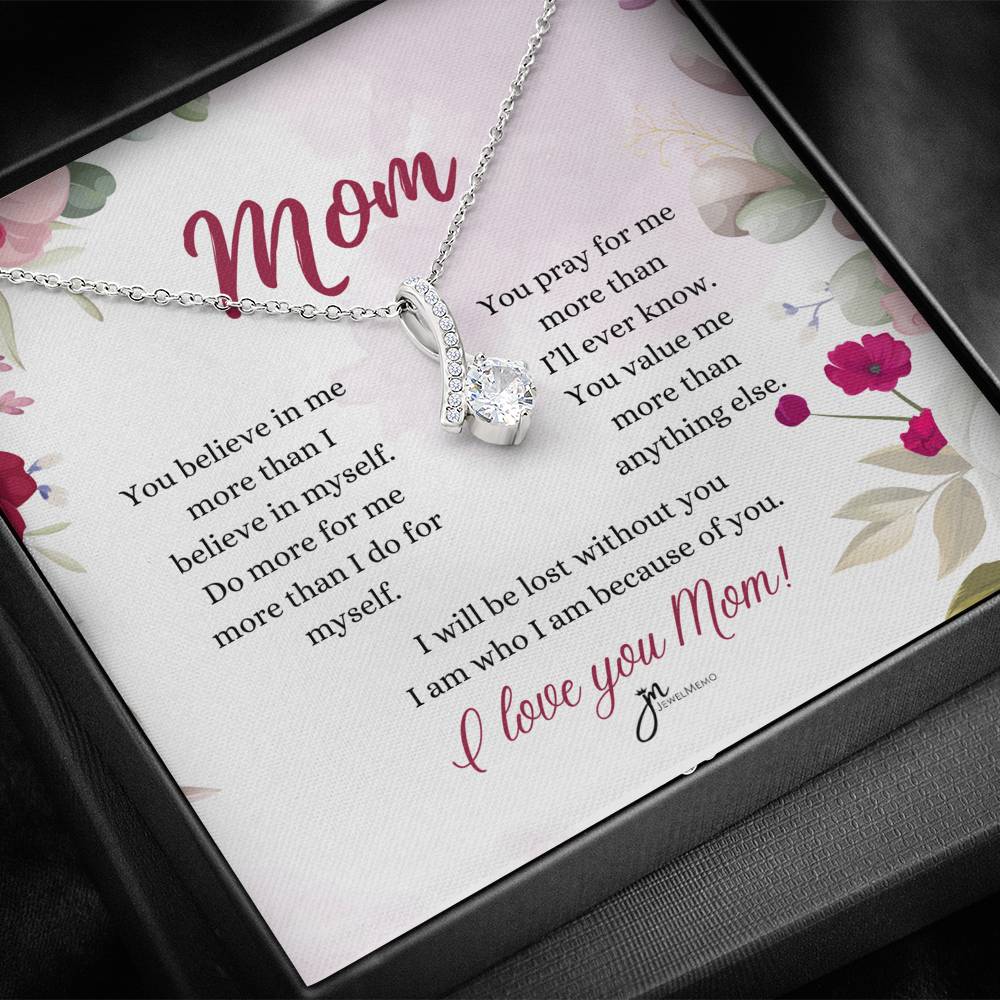 Mom Alluring Beauty Necklace - Lost Without You