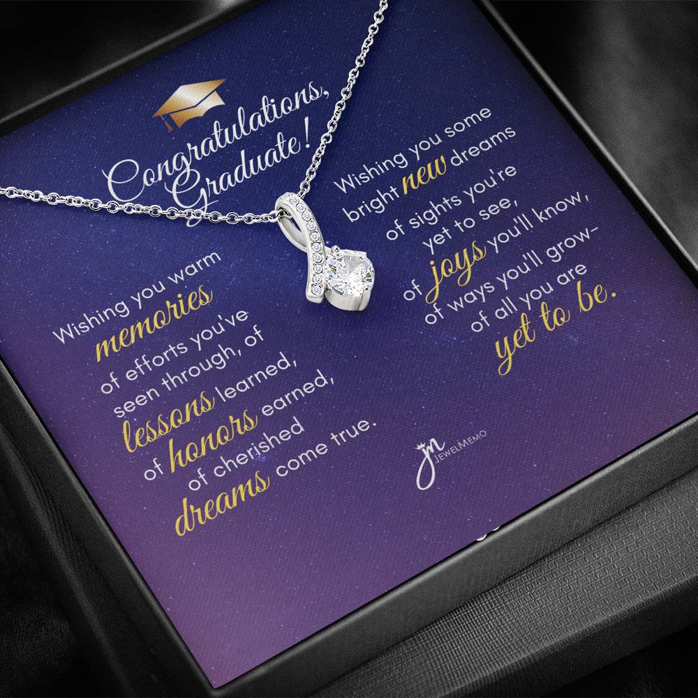Alluring Beauty Graduation Necklace - Bright New Dreams V2