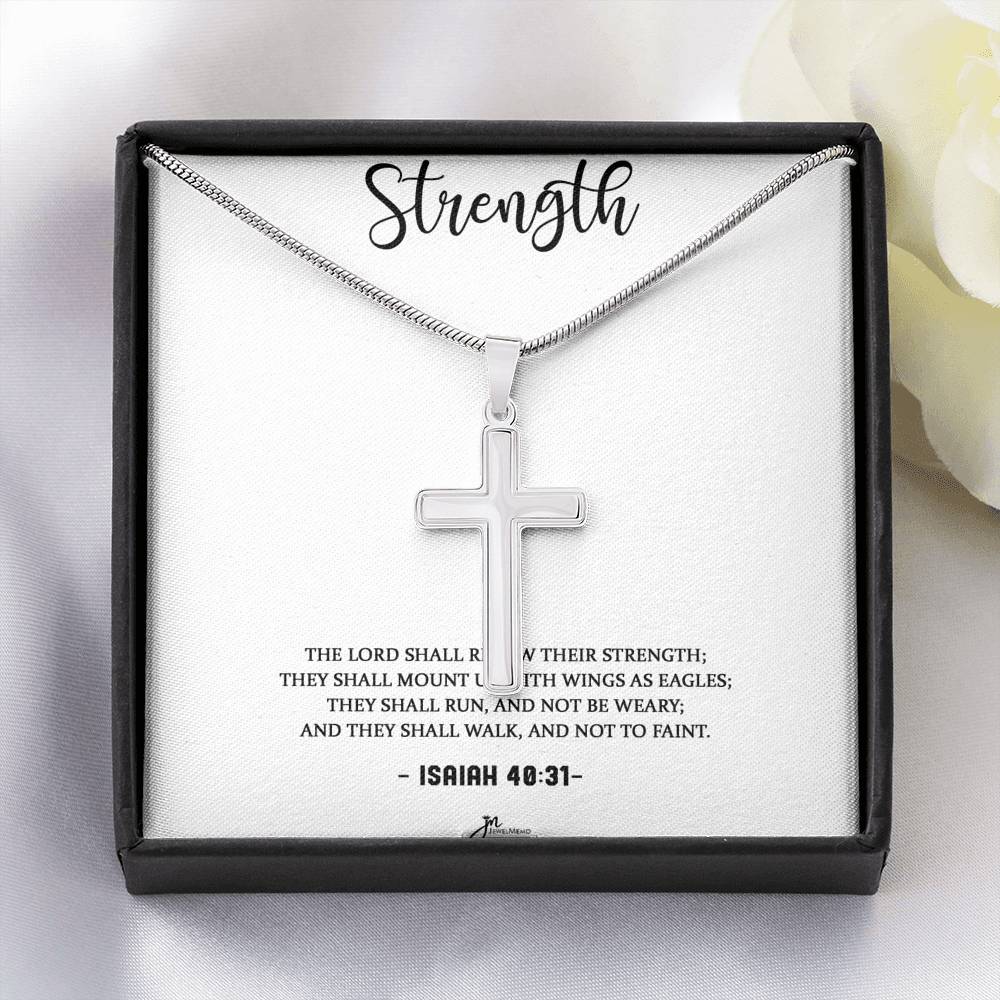Cross Necklace - Strength