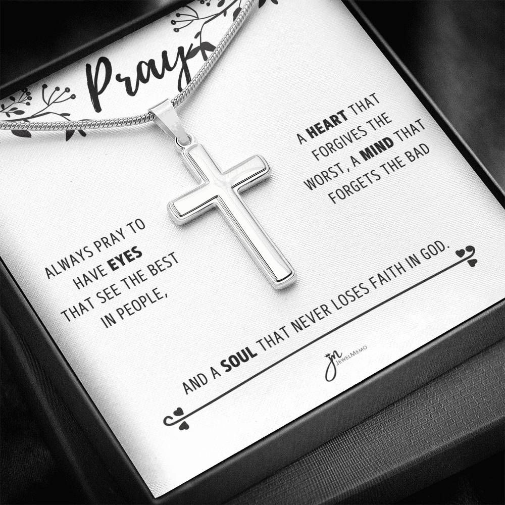 Cross Necklace - Faith In God
