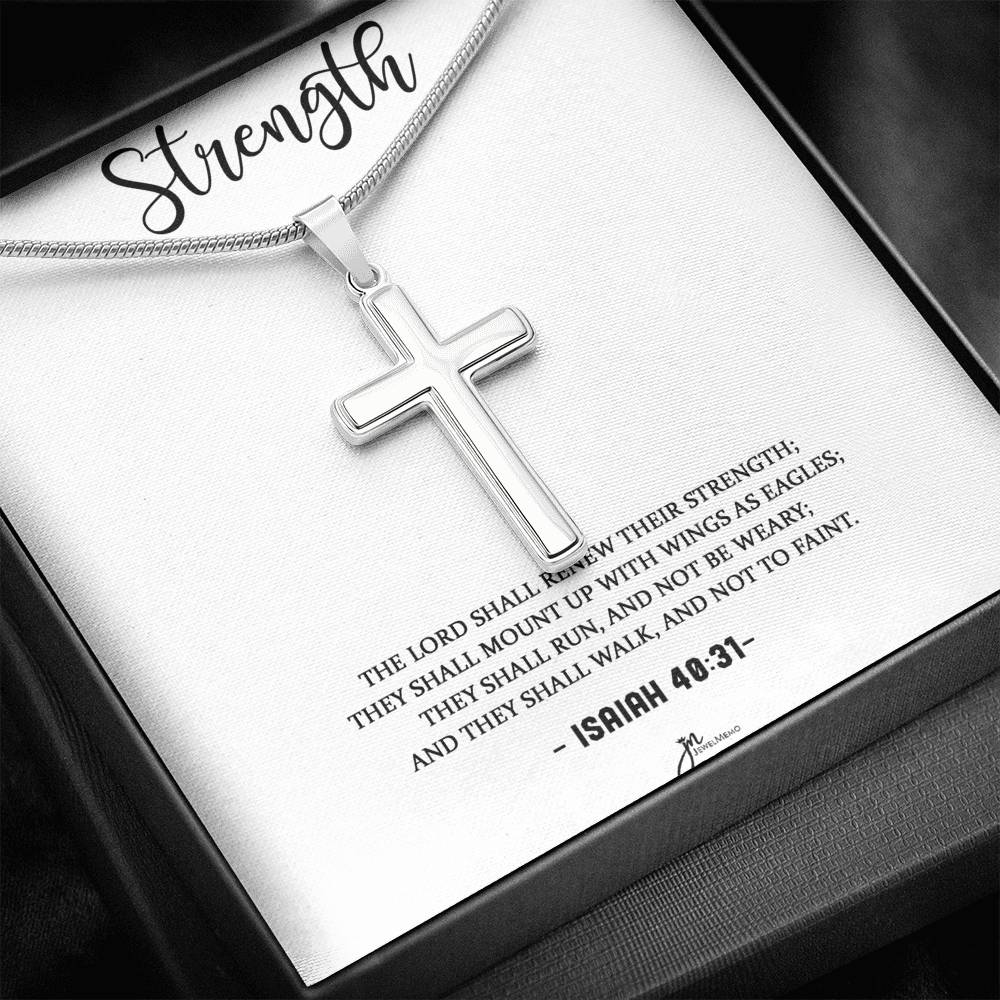 Cross Necklace - Strength