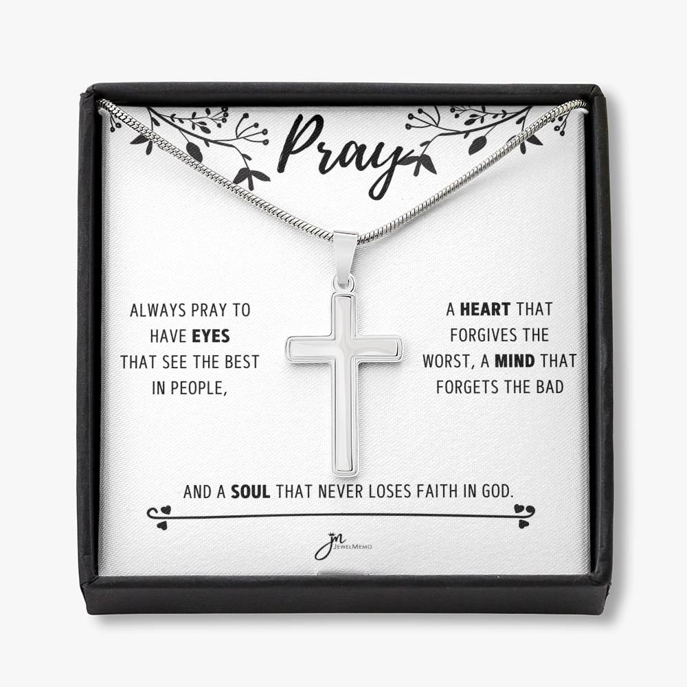 Cross Necklace - Faith In God
